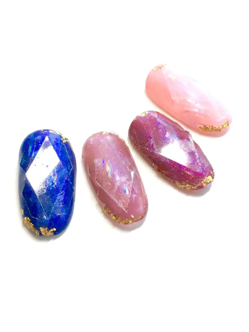 ネイル ワンカラーネイル clover nailのネイルデザイン