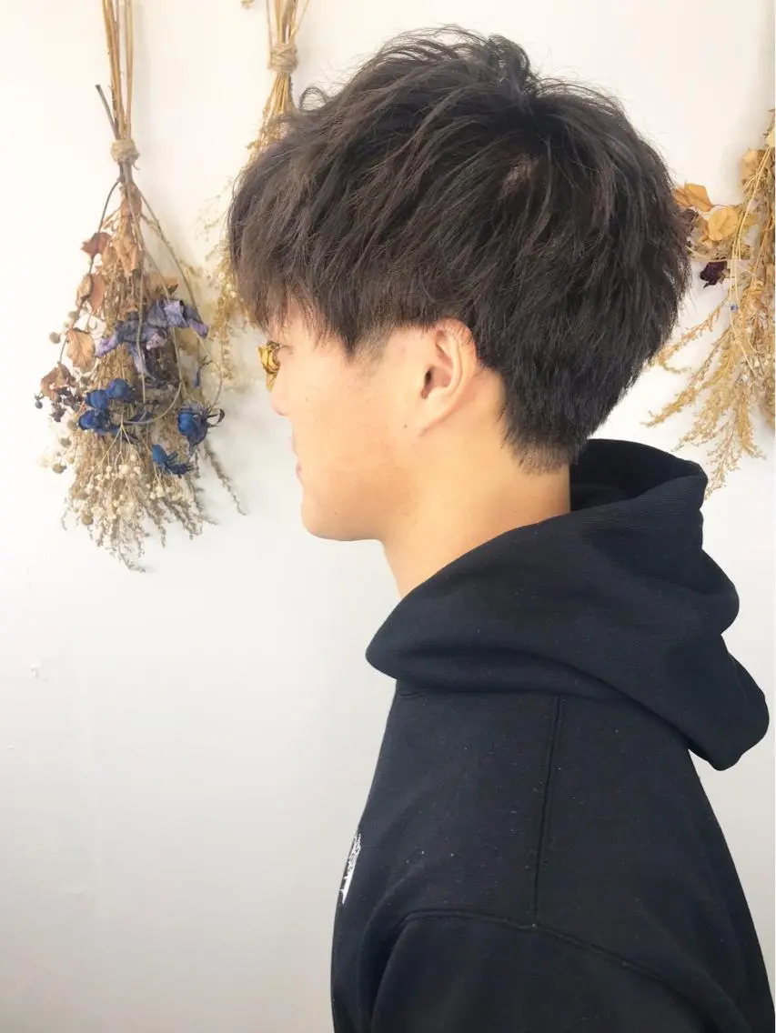 パーマ メンズ メンズパーマ メンズツイストパーマ ツイストパーマ メンズサロン アソビ元町のヘアスタイル