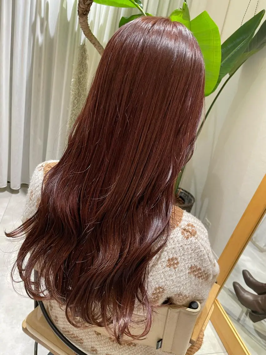 ロング カラー 高木 櫻のヘアスタイル