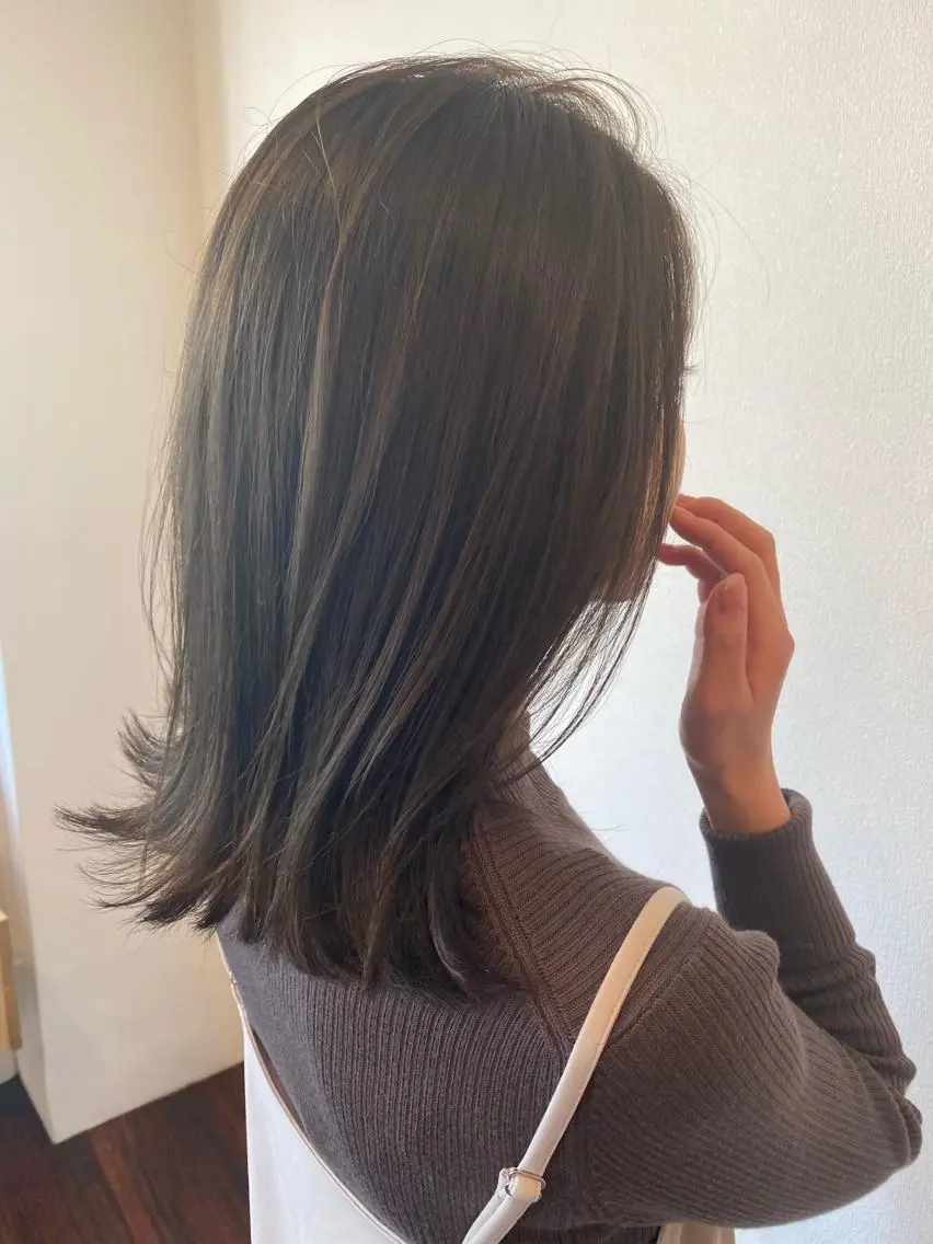 ミディアム トリートメント ダメージレスサロン✨ kayo🌱のヘアスタイル