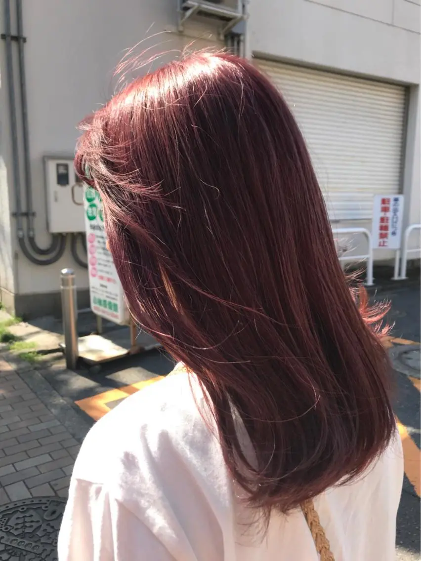 カラー 横瀬 稀のヘアスタイル