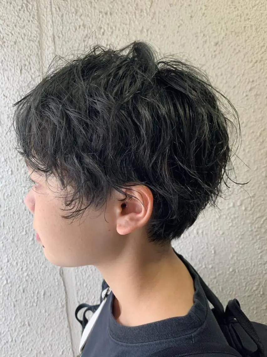 ショート カラー パーマ サダハルカ |chouetteのヘアスタイル