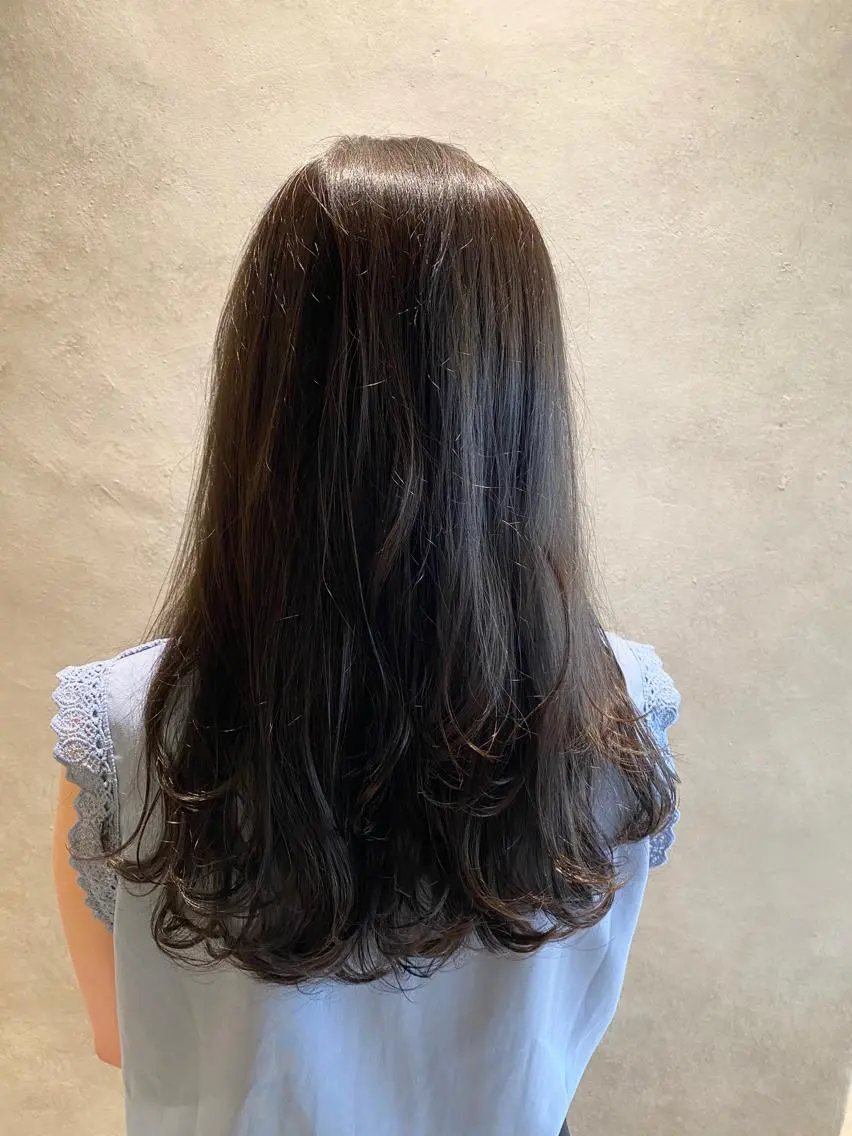 ロング カラー 五十嵐ゆり 美髪カラー 武蔵小杉のヘアスタイル