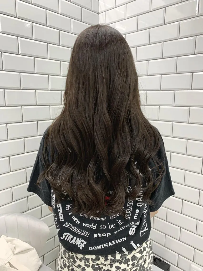 ロング カラー バレイヤージュ ブリーチ ダブルカラー ハイライトカラー イルミナカラー ヘアカラー トリートメント 🌷大澤ゆい🌷 stylistのヘアスタイル