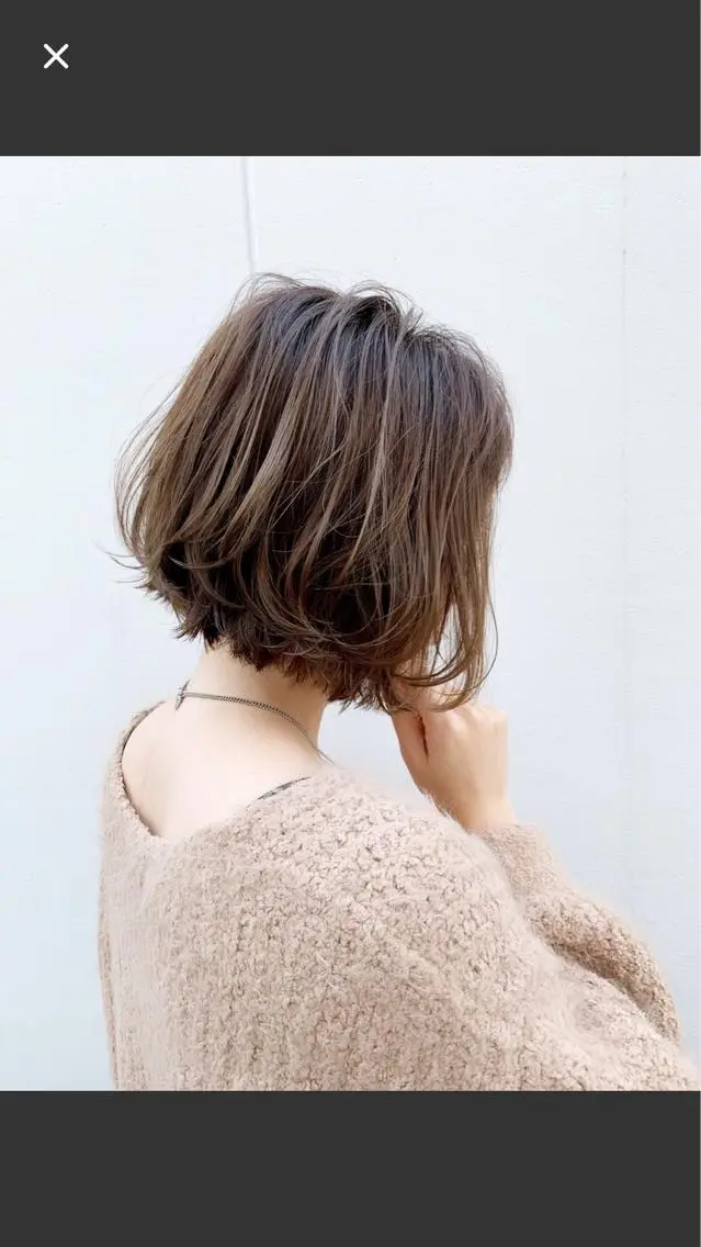 ショート 高梨 里穂のヘアスタイル