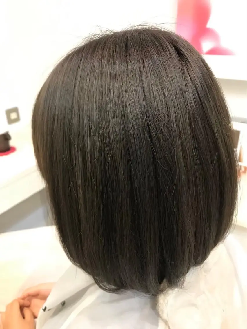 ミディアム 【髪質改善カラー】 瀧田嵐士🇰🇷のヘアスタイル