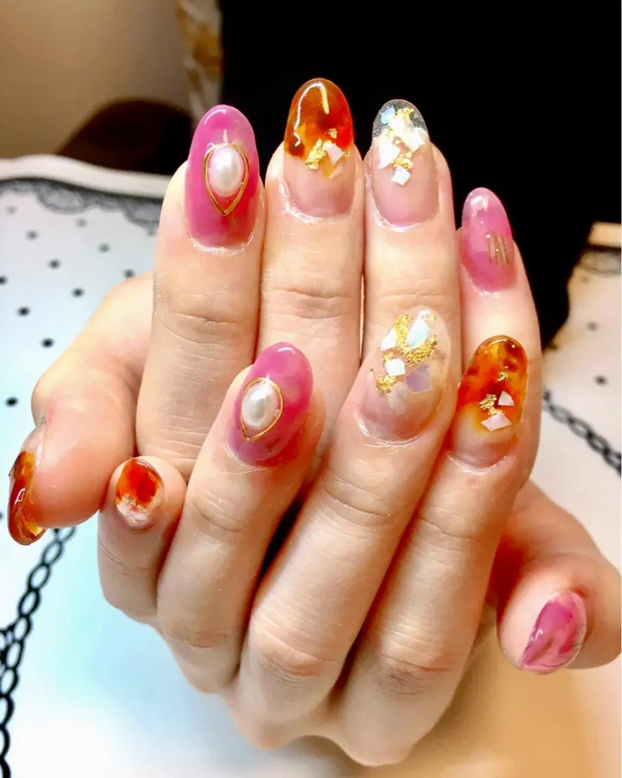 ネイル ジェルネイル スカルプネイル nailist cocoのネイルデザイン