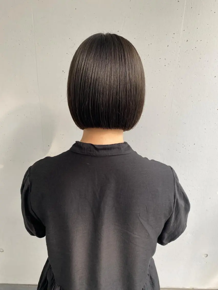 ショート カット 縮毛矯正 ボブ / オージュア 🌸Mikuのヘアスタイル