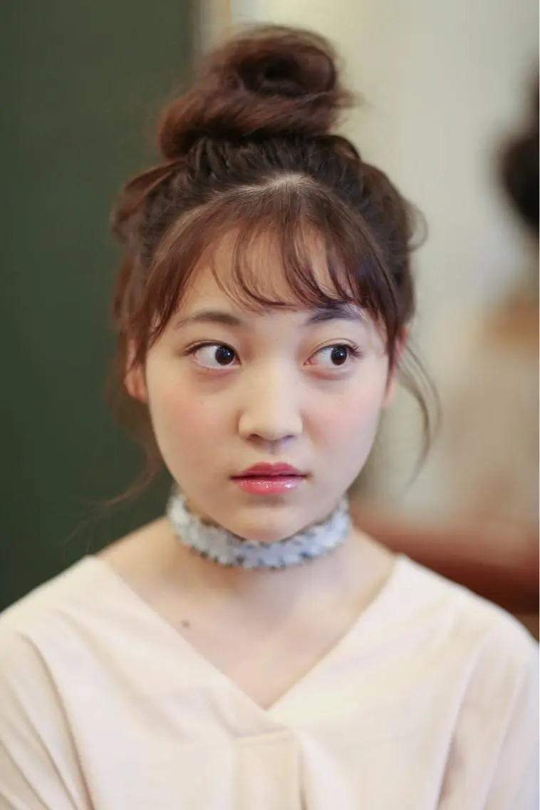 ヘアアレンジ お団子ヘア 工藤 久美のヘアスタイル