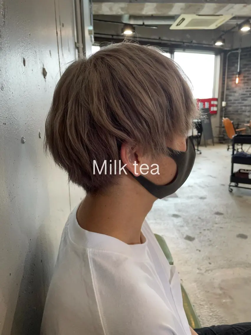 ショート メンズ メンズハイライト メンズインナーカラー メンズパーマ ハイライト 髪質改善 ヘアカラー トリートメント 🌼褒められヘア🌼 kaoのヘアスタイル