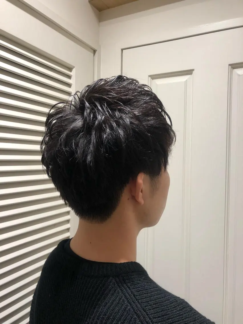 ショート カット パーマ ⭐️店長 藤野 正博⭐️のヘアスタイル
