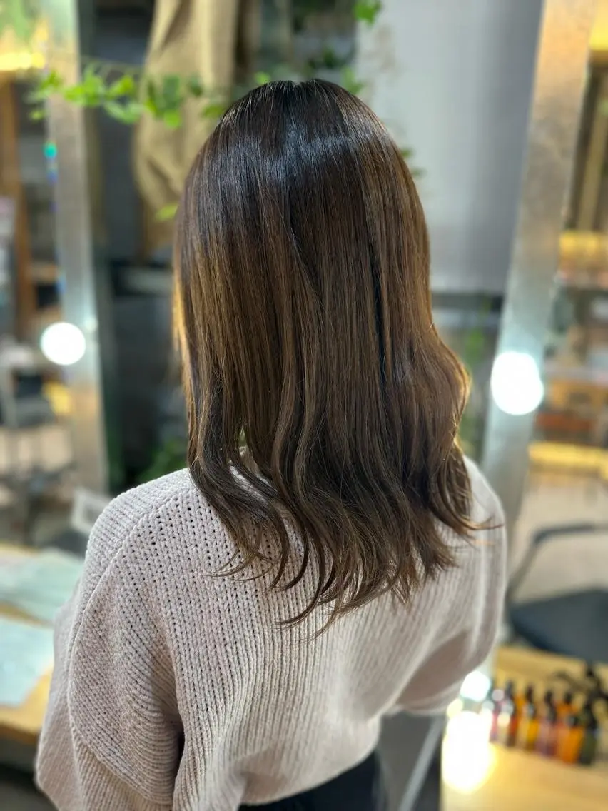 ロング カラー ヘアアレンジ 溜一太／似合わせ/ メンズカットのヘアスタイル