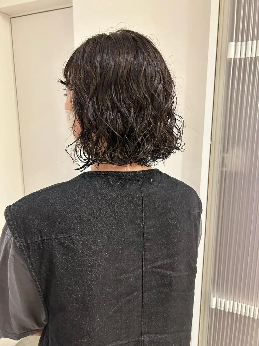 ショート カラー ボブ 、 、のヘアスタイル