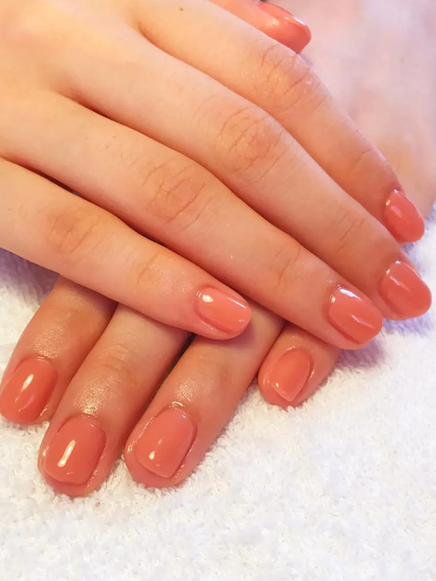 ネイル オレンジ Era nailのネイルデザイン