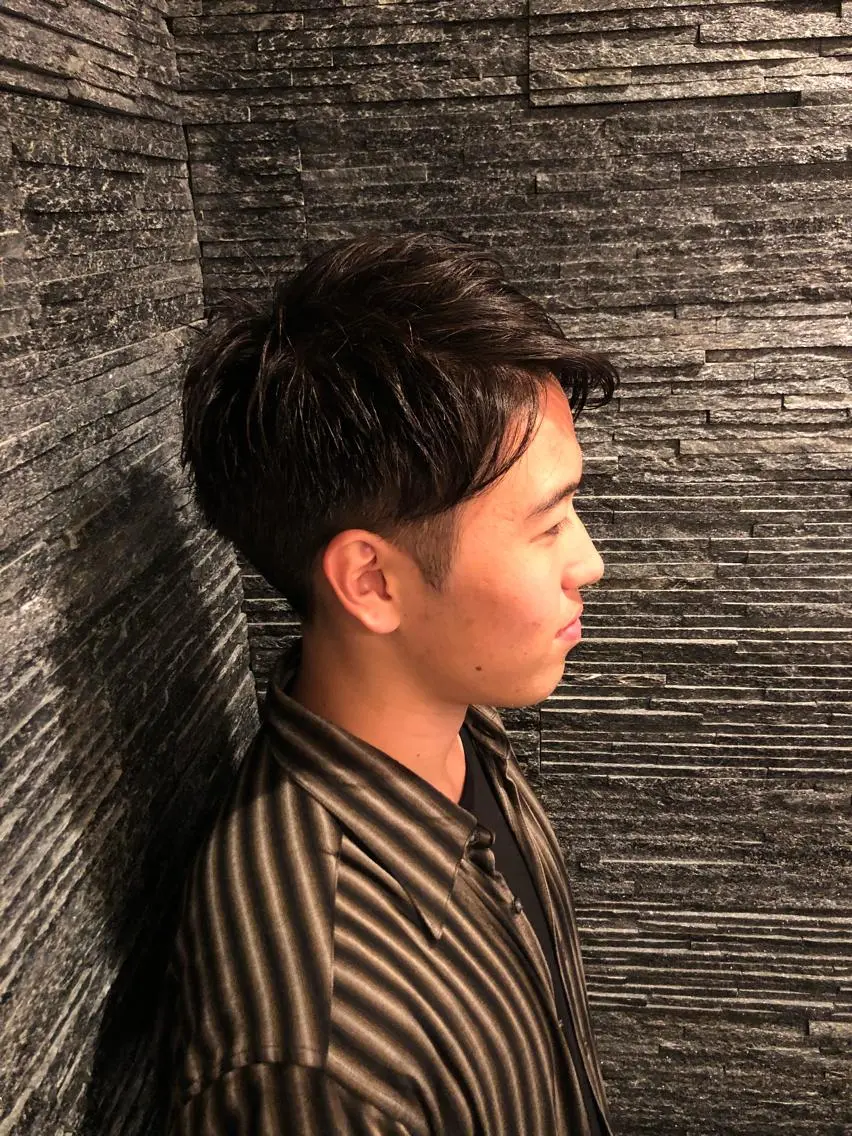 ショート メンズ 木村 りきのヘアスタイル