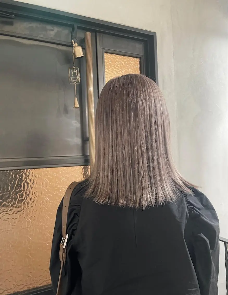 ミディアム カラー ブリーチ sand🎀 Ricoのヘアスタイル