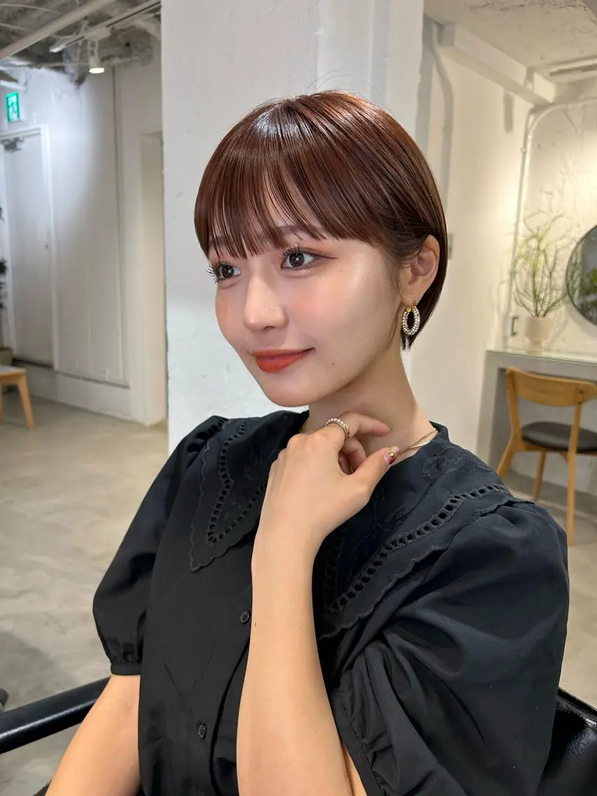 ショート ショートヘア ❤️ショートカット ・顔周りカット❤️のヘアスタイル