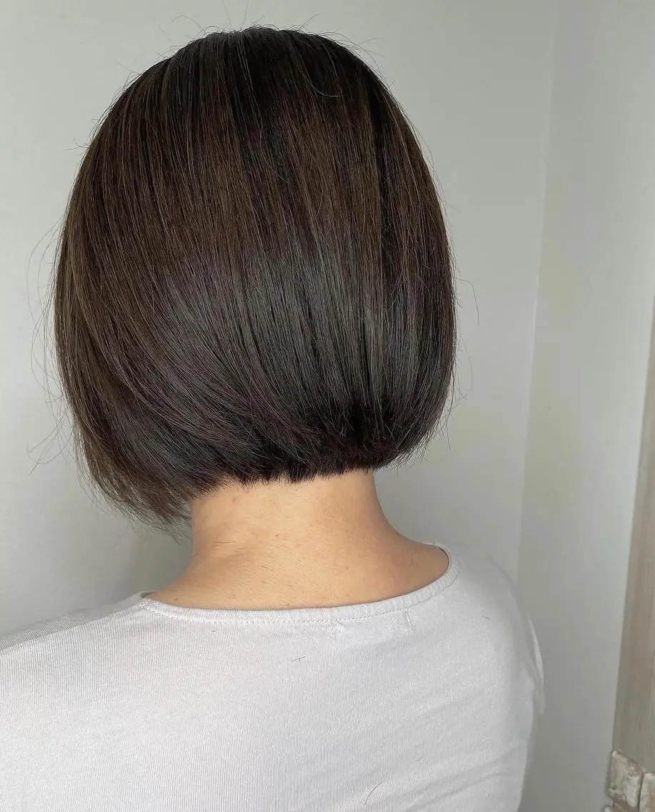 ミディアム カラー アッシュ ブラウンカラー 透明感カラー ナチュラルブラウン ボブ カット ヘアカラー トリートメント 河合秀明/ショート /ボブ/レイヤーのヘアスタイル
