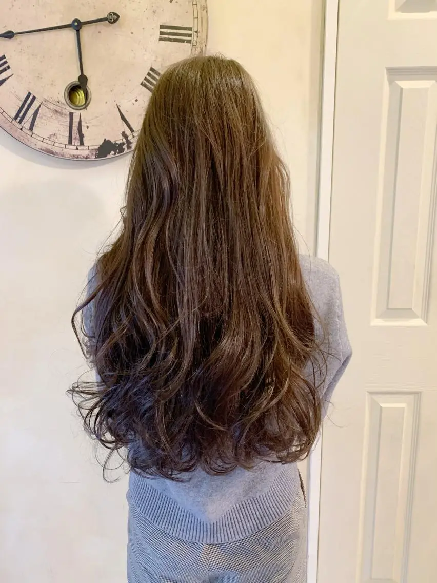 ロング カラー トリートメント 古田 昂也のヘアスタイル