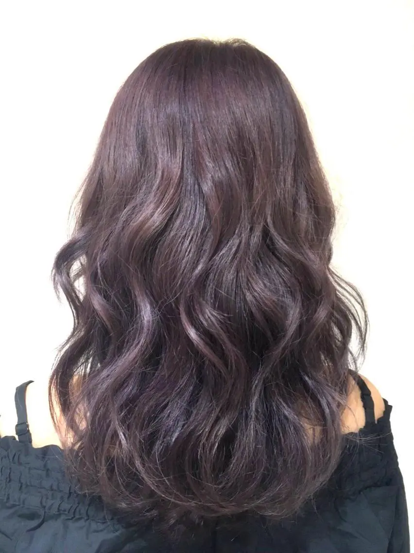ミディアム セミロング ロング カラー filo   渋谷 Gishiのヘアスタイル