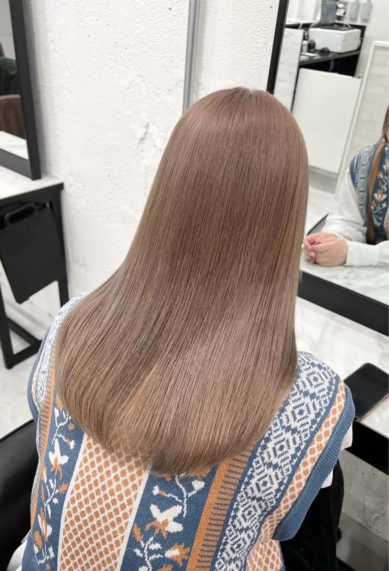 セミロング カラー ヘアカラー wistell/ ayukaのヘアスタイル