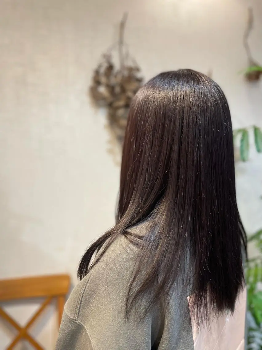 ロング 後藤 千里のヘアスタイル