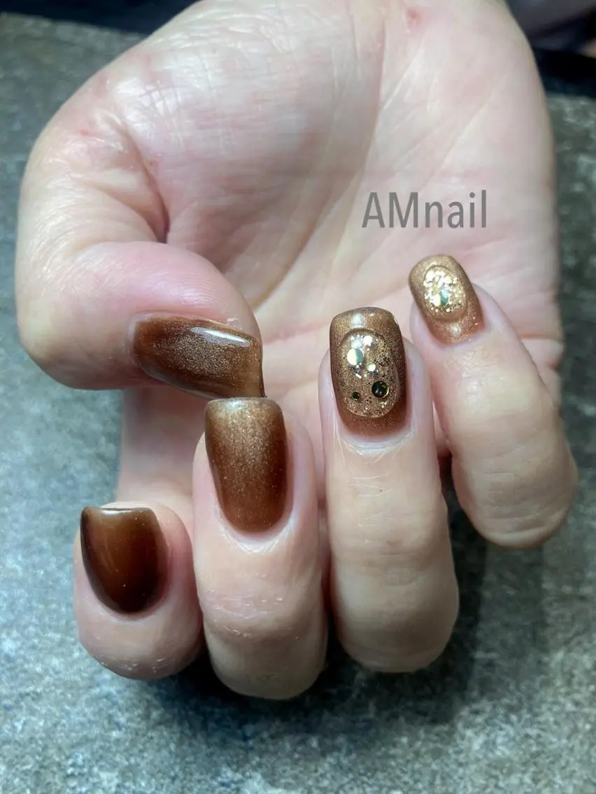 ネイル アートネイル 持ち込み ハンドネイル Am:nail 柏 SUE（スゥ）のネイルデザイン