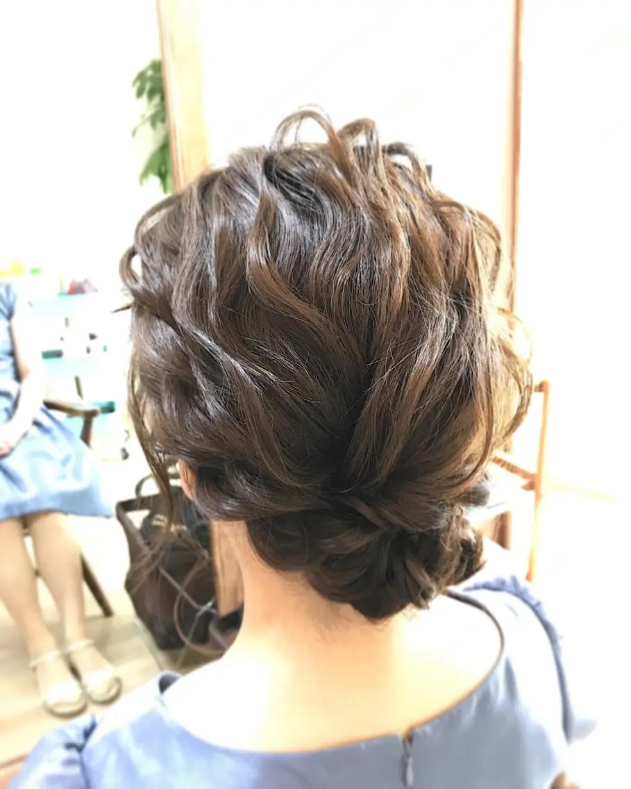 ロング ヘアアレンジ 早朝✨ヘアセット 着付け/清水玲歌のその他イメージ