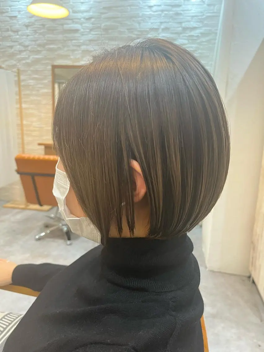 ショート ショートボブ 丸みショート ボブ ショートヘア 襟足でお悩みの方✂︎ くびれ職人ハシモトのヘアスタイル