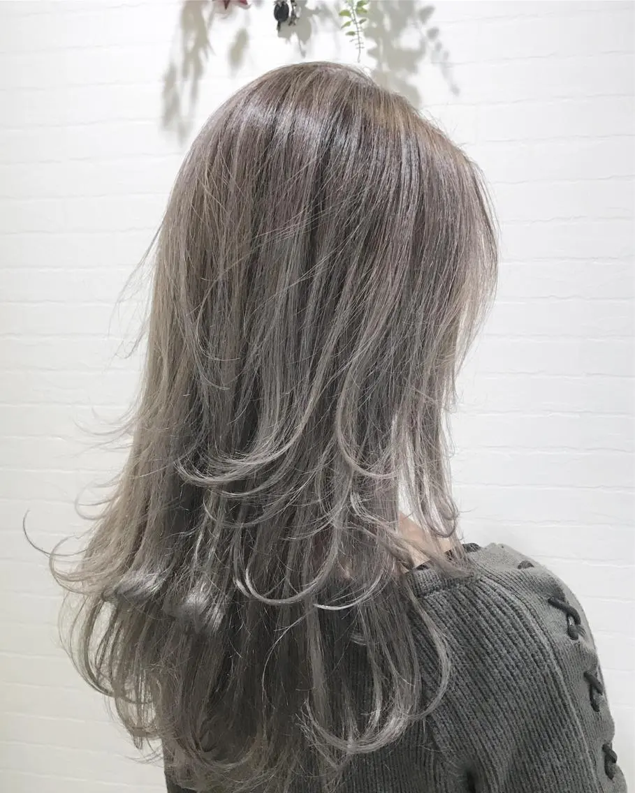ロング カラー ヘアアレンジ ハイライトカラー ハイライト 縮毛矯正 髪質改善寺坂雄飛💐のヘアスタイル