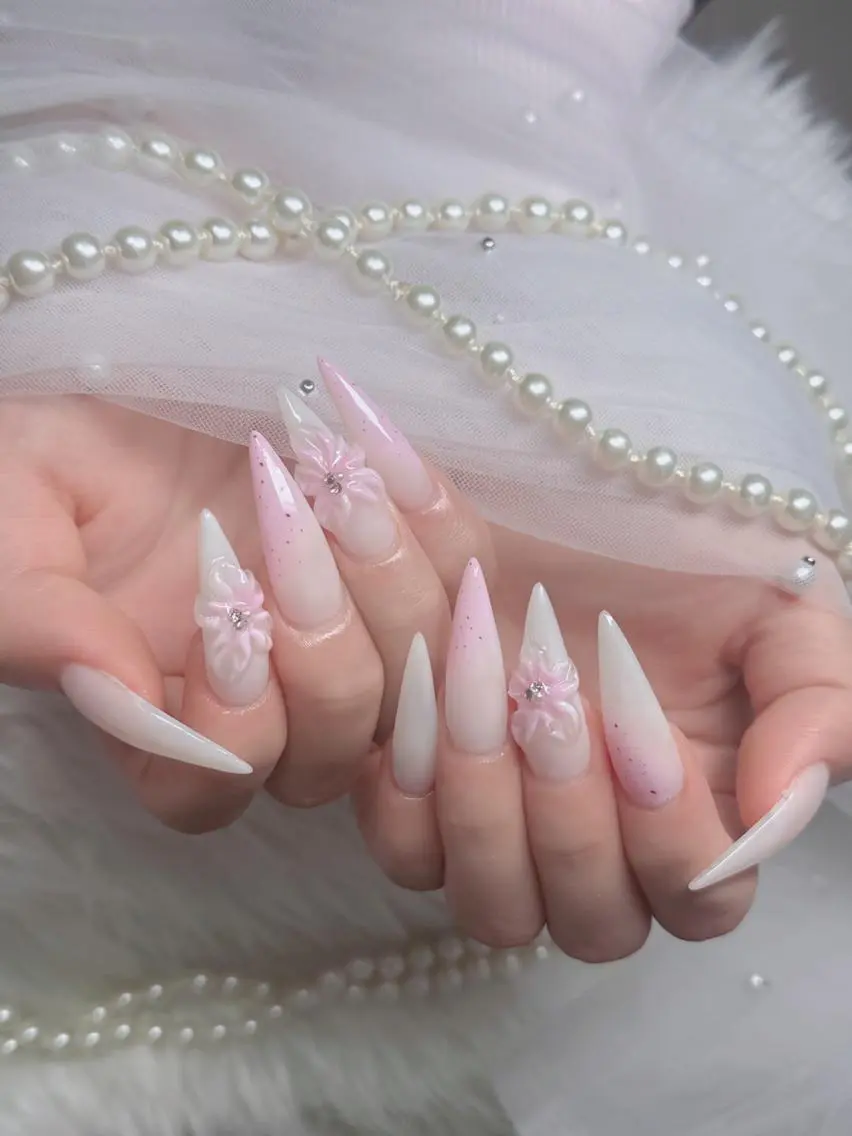 ネイル フレンチネイル ジェルネイル ハロウィン 韓国ネイル マグネットネイル ハンドネイル H.baby Nail Salonのネイルデザイン