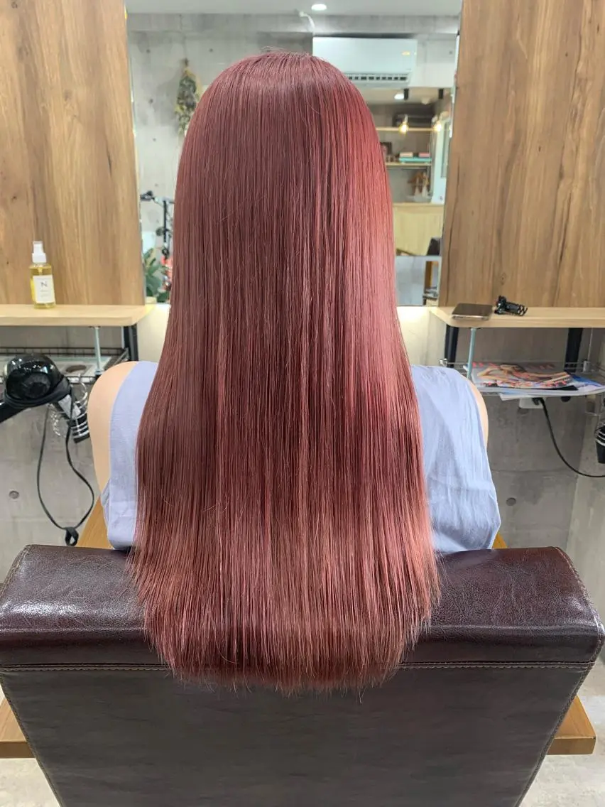 ロング カラー バレイヤージュ ブリーチ ダブルカラー グラデーションカラー ハイライトカラー ヘアカラー memento 斎藤大覚のヘアスタイル
