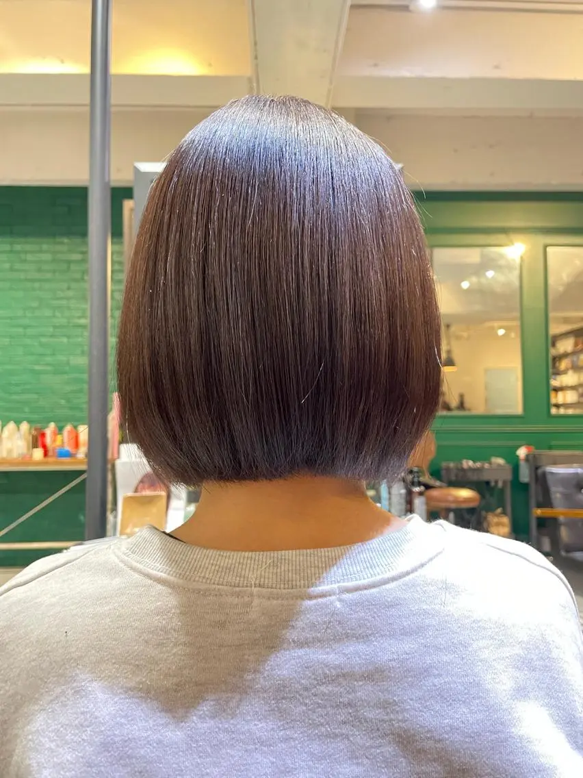 ショート カラー ★透明感カラー★ ayaka🌹のヘアスタイル