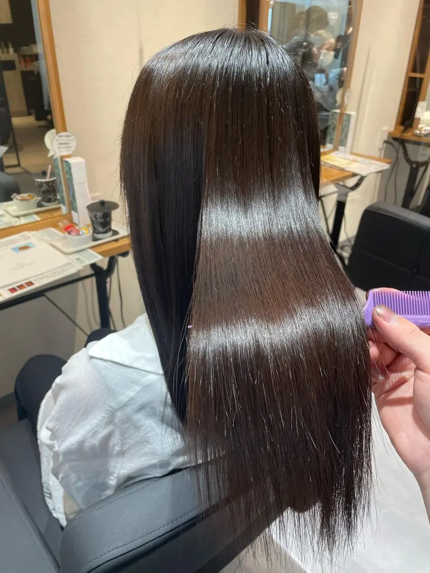 セミロング 藤田一輝 【美髪職人】のヘアスタイル