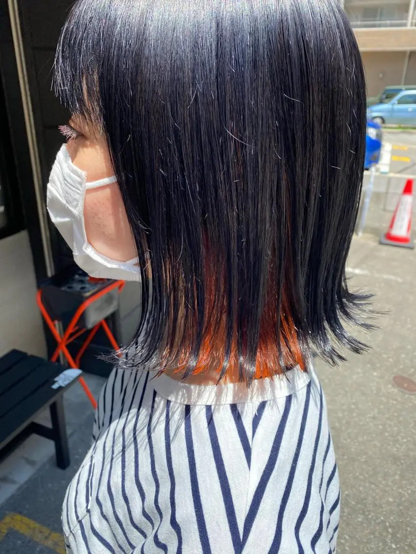 カラー 中富 🍪みなのヘアスタイル