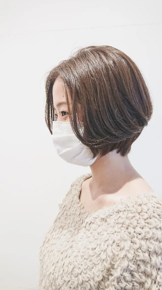 ショート カラー ショートボブ ボブ ショートヘア ASANO   SHOUMAのヘアスタイル