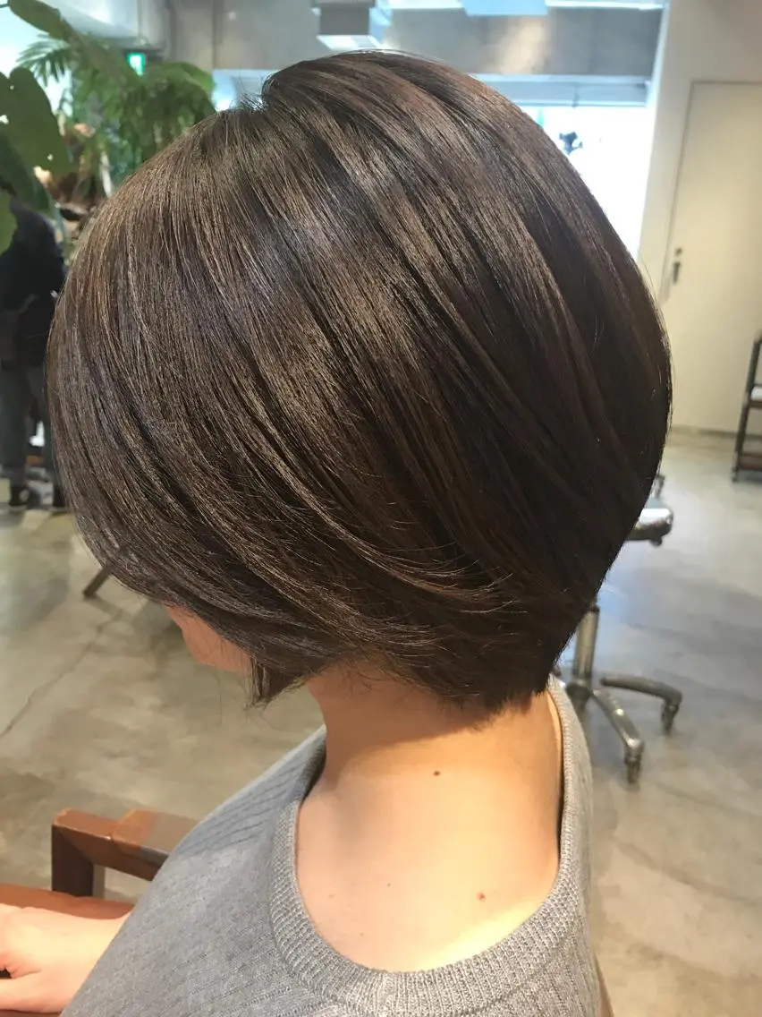 ショート カラー ショートヘア カット ヘアカラー トリートメント ヘッドスパ 小林 佳祐のヘアスタイル