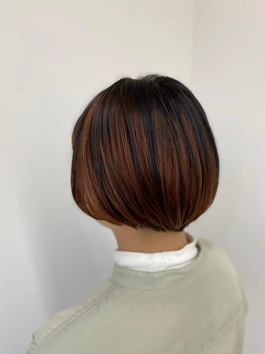 ショート カラー ヘアカラー ⭐️当日OK⭐️ 岩田峻のヘアスタイル