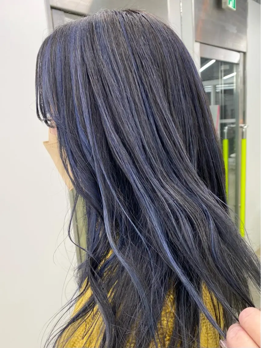 ロング カラー ダブルカラー ハイライトカラー ハイライト 🌼 アユカのヘアスタイル