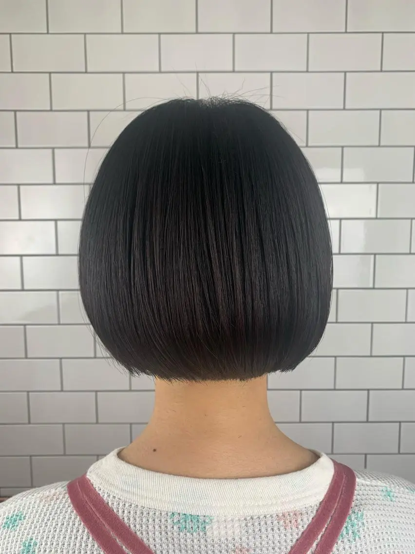 ショート ボブ カット トリートメント 妙見 知洋のヘアスタイル