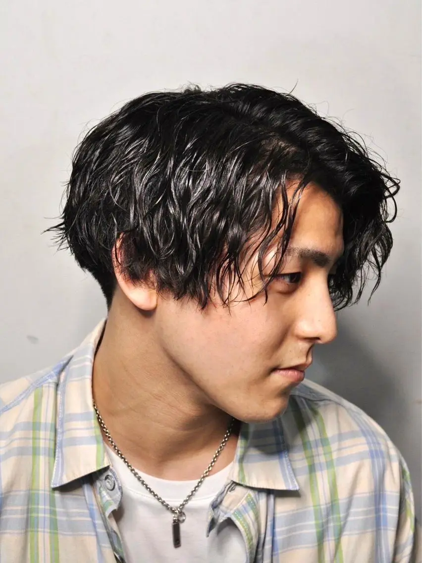 ショート 【パーマ指名No1】 浅野空人のヘアスタイル