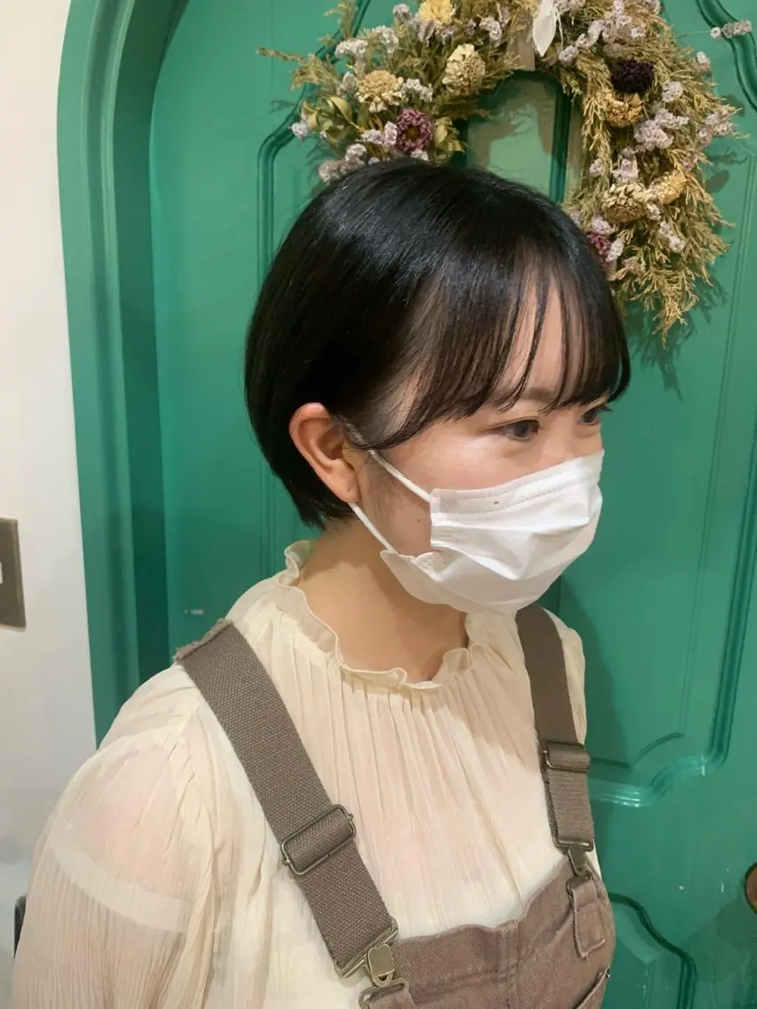 ショート カット ヘッドスパ 佐藤 美咲のヘアスタイル