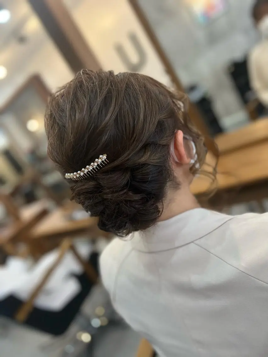 セミロング ヘアセット Style Tのヘアスタイル