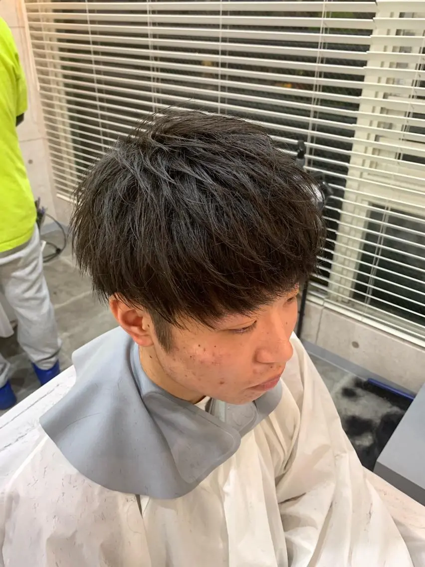 メンズ マッシュ 佐藤 智弘のヘアスタイル