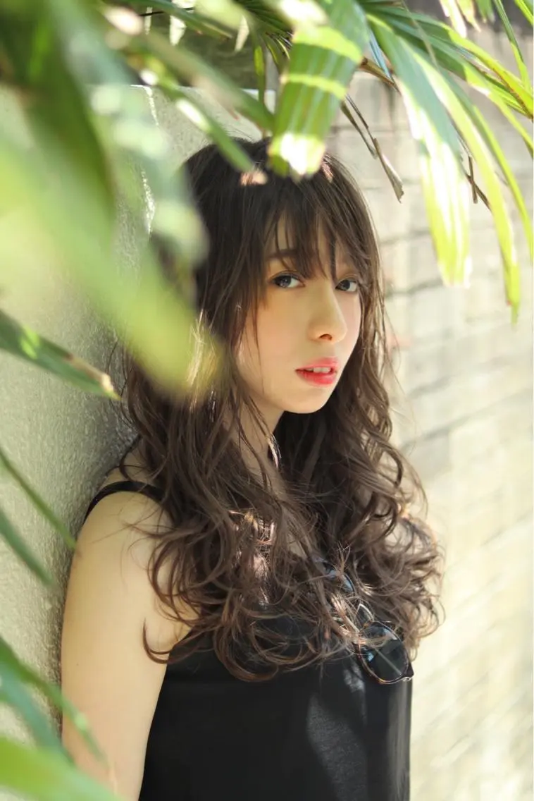 ロング カラー ベージュカラー ハイライトカラー ハイライト 【 DIPTH 】 代表コウキ🥇のヘアスタイル
