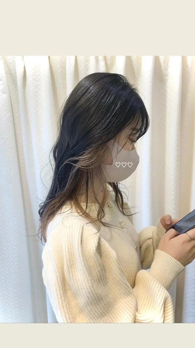 ロング カラー ヘアカラー トリートメント ヘアセット 🌸スタイリスト 山浦美恵のヘアスタイル