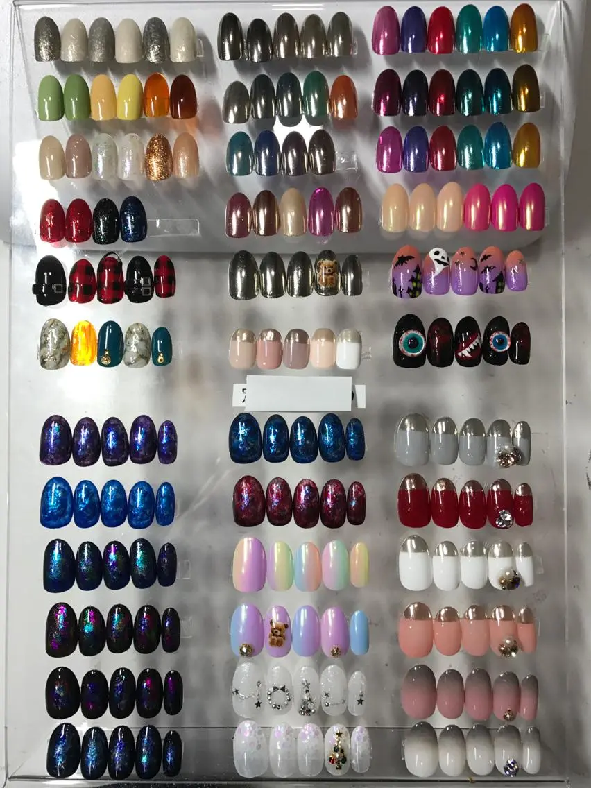 ネイル 渋谷/チップ長さ出し 👑アプレgel-xのネイルデザイン