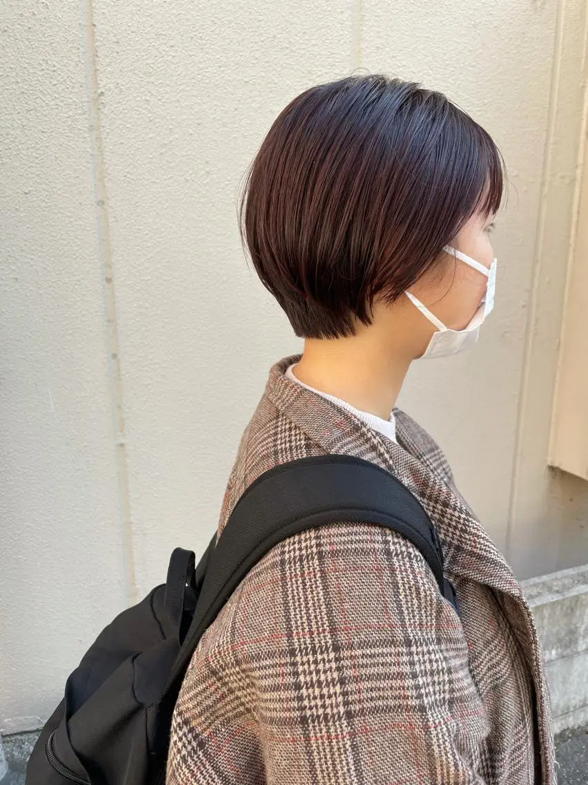 ショート ショートヘア カット ヘアカラー トリートメント ayane⭐️ボブ・ ショート・パーマのヘアスタイル