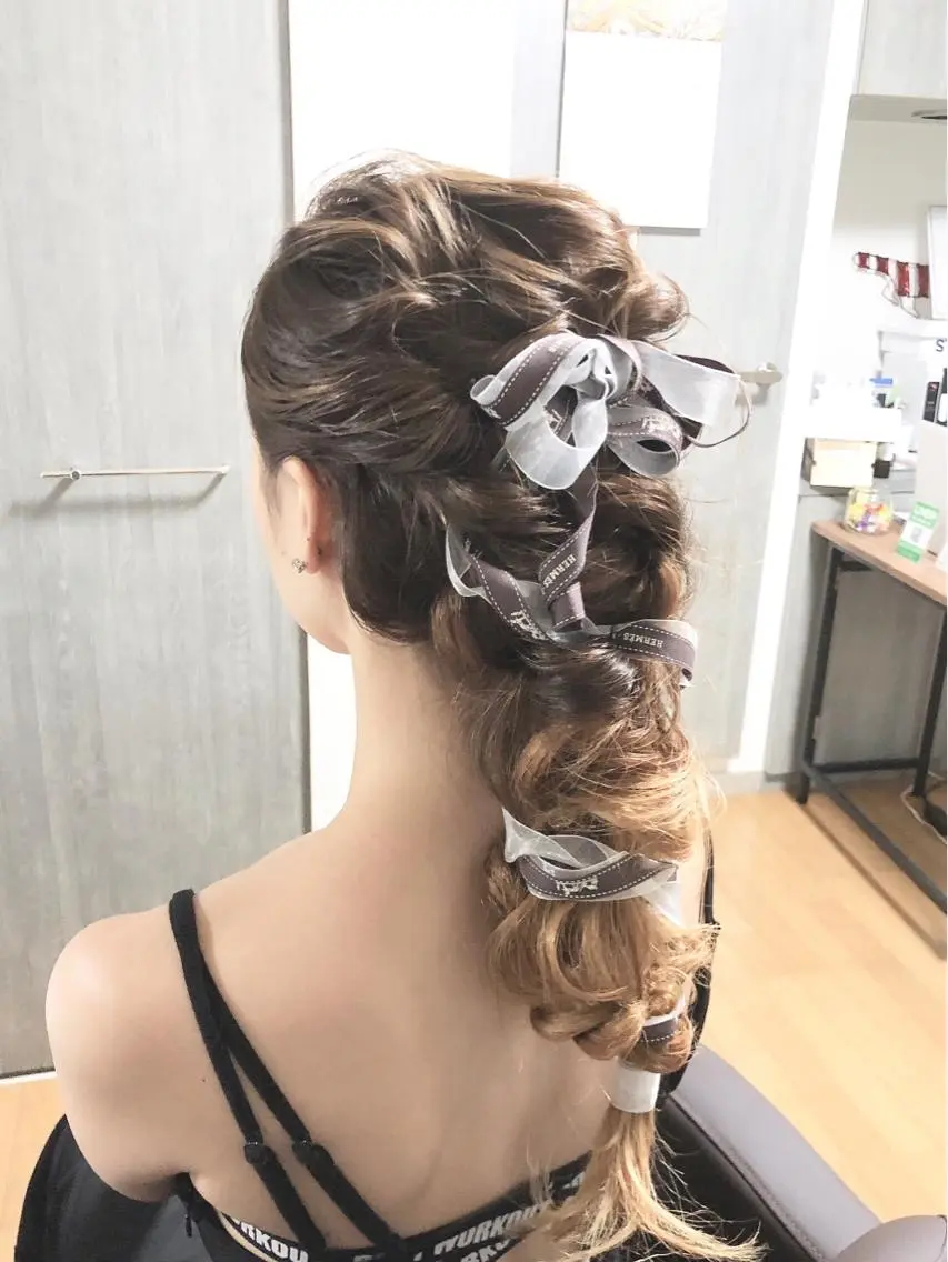 ヘアセット Belleeyes_ kubotaのマツエク・マツパデザイン