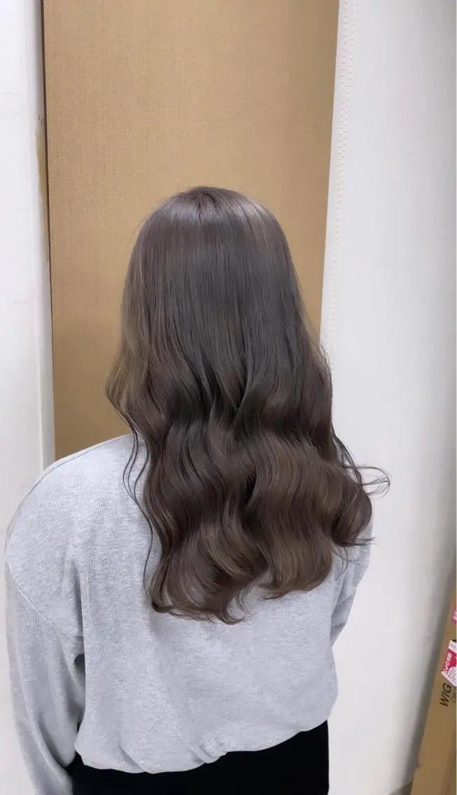 ロング カラー ヘアアレンジ 天王寺 hinataのヘアスタイル